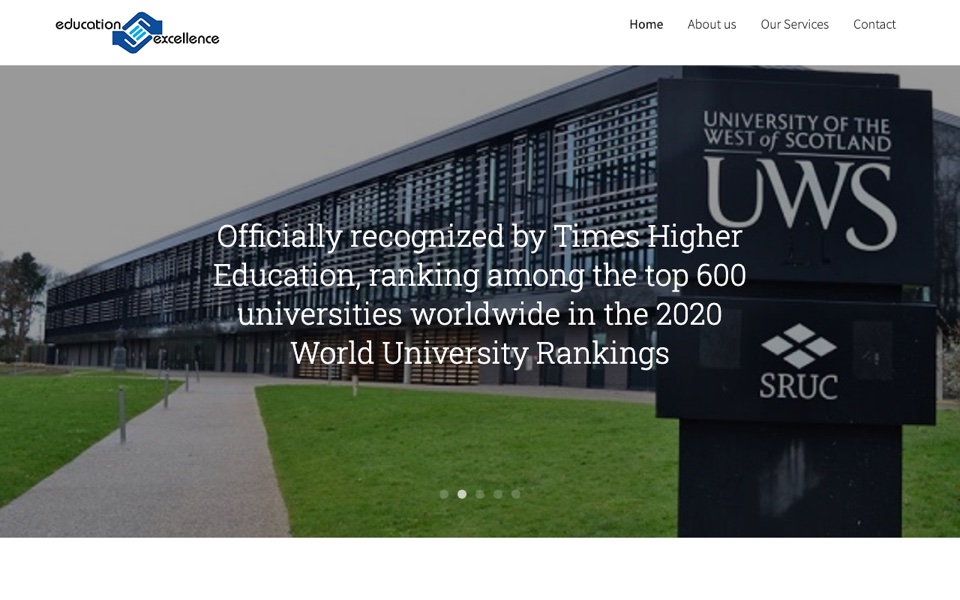 Screenshot preview of Education Excellence Global